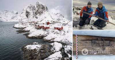 В Норвегии археологи нашли во льду лыжи, которым больше 1300 лет – фото, что известно