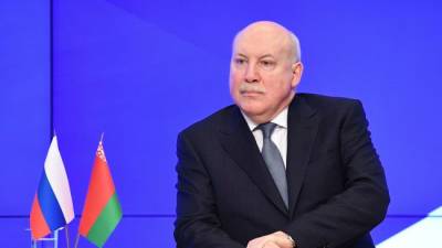 В Союзном государстве заявили о вмешательстве ЕС в дела Белоруссии и России