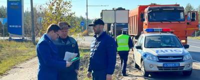 В Дзержинске прошел рейд по выявлению фактов незаконной перевозки отходов