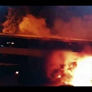 Автобус с украинцами загорелся в Польше: людей эвакуировали