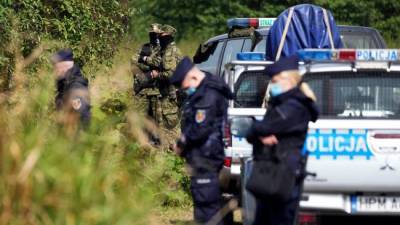 На границе с Белоруссией был обстрелян польский патруль