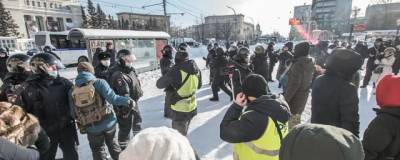 МВД требует от двух новосибирцев 3 млн рублей за работу во время январского митинга