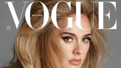 Вдохновение дня: суперобъемная укладка Адель на обложке британского Vogue