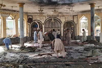 Появились подробности взрыва в афганской мечети