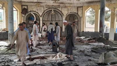 Взрыв в шиитской мечети в провинции Кундуз