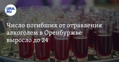 Число погибших от отравления алкоголем в Оренбуржье выросло до 24