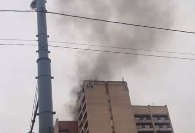 В Петербурге загорелось общежитие РГГМУ