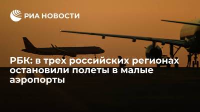 РБК: в Забайкалье, Тюменской области и на Алтае приостановили полеты в малые аэропорты