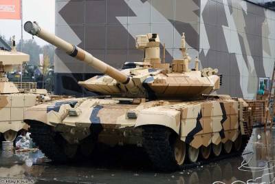 В США сравнили танк Abrams с российским Т-90М