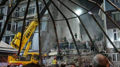 Грузия объявила 11 октября днем траура по погибшим при обрушении дома в Батуми
