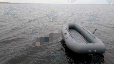 Фото: из Ладожского озера достали утонувшего – рядом качалась надувная лодка