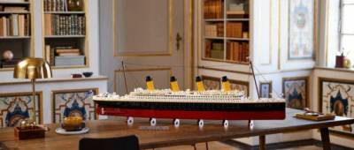LEGO анонсировал модель «Титаника» из 9090 деталей