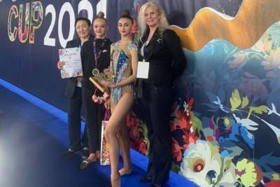 Гимнастка из Серпухова приняла участие в международных соревнованиях
