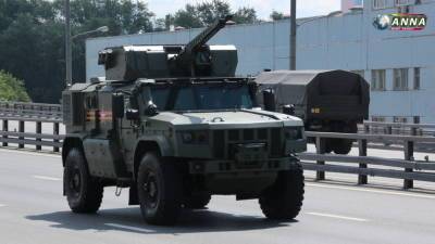 Российский бронеавтомобиль «Напарник» принят на снабжение российской армии