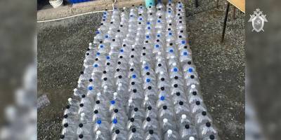 В 11 районах Оренбуржья силовики изъяли около 800 бутылок с нелегальным алкоголем