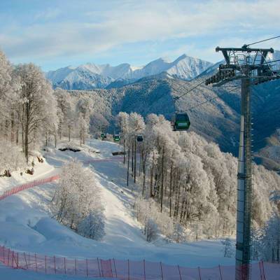 Россияне активно бронируют отдых на российских горнолыжных курортах на Новый год