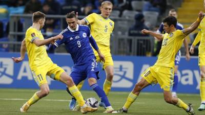 Казахстан уступил Боснии и Герцеговине в матче отбора ЧМ-2022