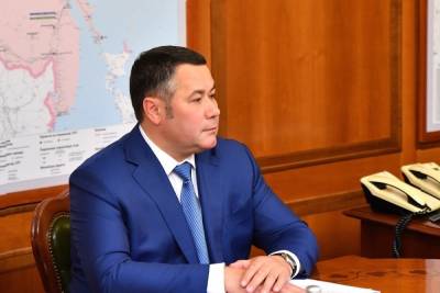 Губернатор Тверской области закрепился в десятке самых медийных глав регионов РФ