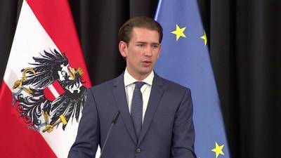 Канцлер Австрии Себастьян Курц заявил, что уходит в отставку из-за антикоррупционного расследования