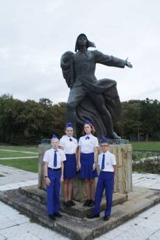 Кунгурские школьники вошли в десятку лучших команд на Всероссийском Слете юных инспекторов движения в городе Туапсе