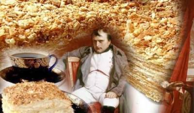 Шедевр кондитерского искусства — торт «Наполеон» (4 фото)