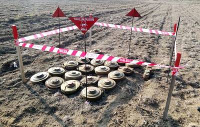 За год в Карабахе обнаружено около 27 тыс. мин и неразорвавшихся боеприпасов