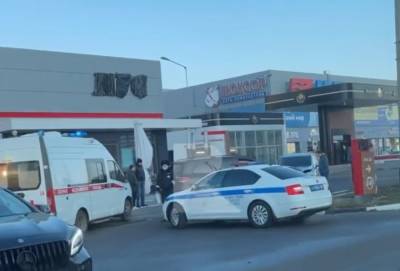 Около нового KFC на Солотчинском шоссе в Рязани произошло ДТП