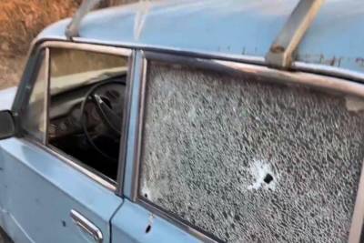 От удара украинского беспилотника по району Горловки пострадали мирные жители