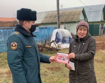 Жителям Ульяновска напомнили требования пожарной безопасности