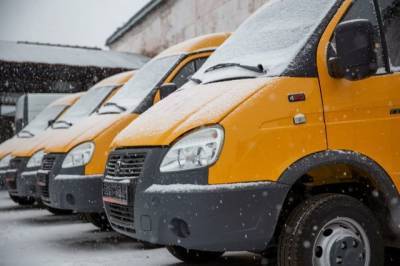 В Кузбасс поступили 56 новых школьных автобусов