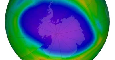 Почти как Северная Америка. Озоновая дыра над Антарктидой установила 13-й рекорд
