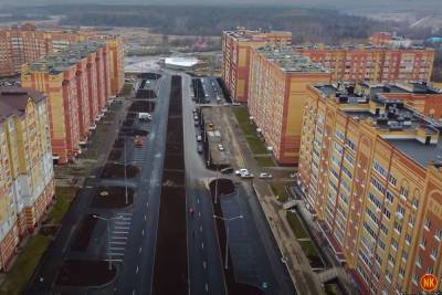 Опубликовано свежее видео новых улиц Петрова и Ураева Йошкар-Олы