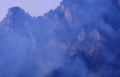 В Австрии горят леса. Соседние страны помогают тушить