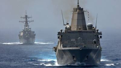Шестой флот США приступил к проведению совместных операций в Черном и Средиземном морях