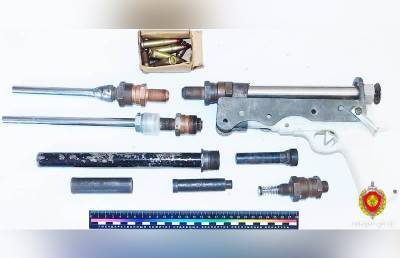 Самодельный пистолет нашли у жителя Барановичей: милиция проводит проверку