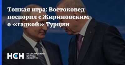 Тонкая игра: Востоковед поспорил с Жириновским о «гадкой» Турции