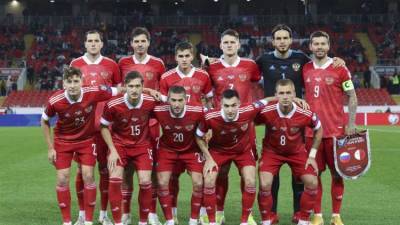 Стал известен окончательный состав сборной России на матчи с Кипром и Хорватией