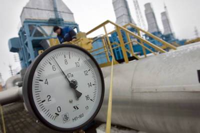 Россия снизила транзит газа через Украину