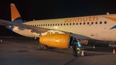 Пассажирский самолет столкнулся с косулей на посадочной полосе в Пскове