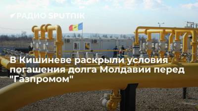 Вице-премьер Молдавии Спыну сообщил, что аудит долга перед "Газпромом" проведут до 1 мая