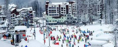 Горные курорты Сочи забронированы на 50% на период новогодних праздников