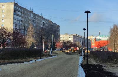 Благоустройство сквера 70 лет Октября в Сормовском районе идет без выходных