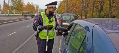 В выходные дни в Петрозаводске из-за руля достали 10 пьяных водителей