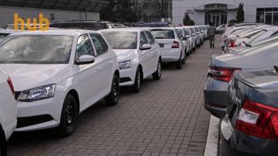 В Украине падают продажи новых авто
