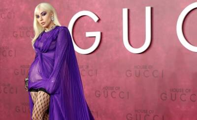 Леди Гага на премьере фильма "Дом Gucci" в Лондоне