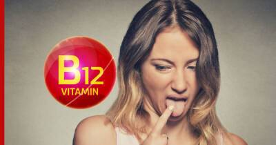 Необычная форма языка может указать на дефицит витамина B12