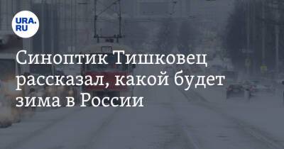 Синоптик Тишковец рассказал, какой будет зима в России