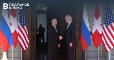 Путин и Байден могут провести личную встречу в 2022 году