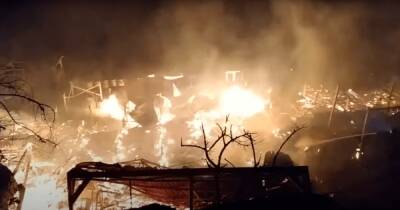В Одессе загорелся популярный ночной клуб TrueMan (фото, видео)