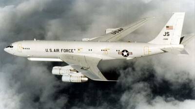Самолёт разведки наземных целей Е-8С ВВС США обнаружили над Чёрным морем